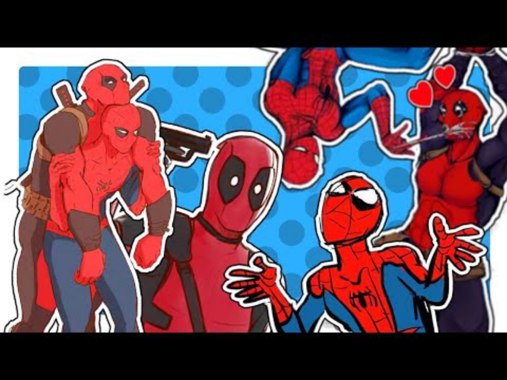 Compilado de comics do homem aranha e deadpool! (Marvel fandub)