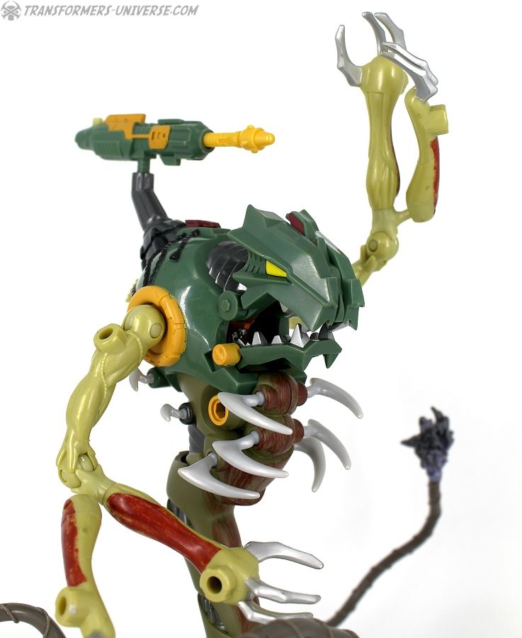 Transformers Energon Mega Class Alpha Quintesson - Close-Up View