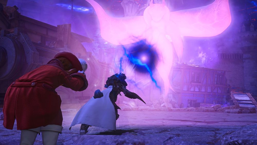 But fate refused to be so kind. Creatures born of levin and strife appeared. Fulfilling his duty, the knight defended his lord at all costs...