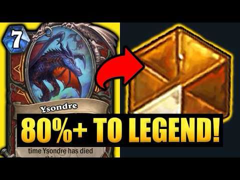 🎁MY FINEST CREATION YET! | 80%+ WINRATE, Diamond 5 To Legend w/ My "New" Dark Gift Dragon Warrior! |