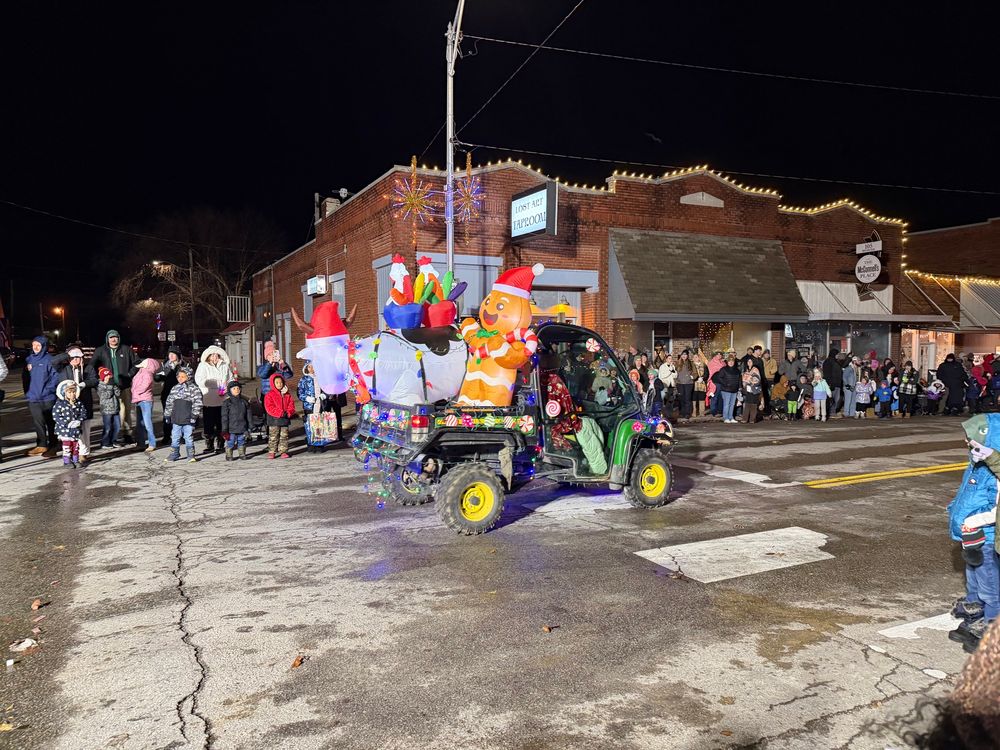 Some Christmas inflatables