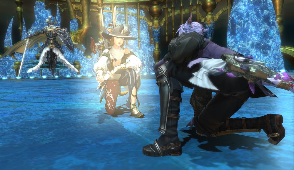 Renda-Rae appears to B'runi as she collapses at the Seat of Sacrifice, offering to merge with her to prevent the light from consuming B'runi once and for all.