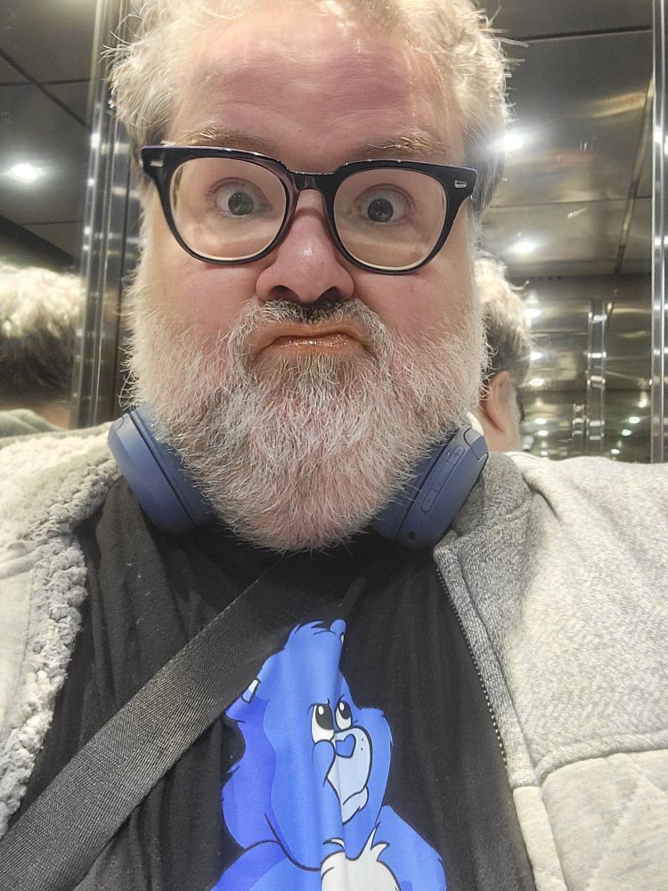 Selfie in the elevator