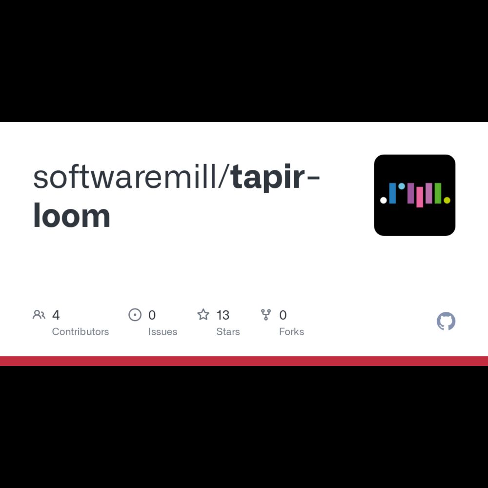 GitHub - softwaremill/tapir-loom