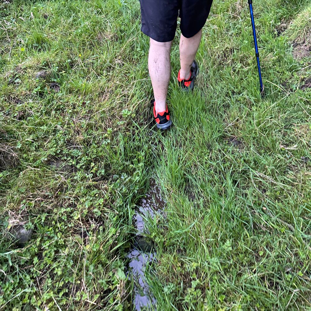First steps - a fine cleft but deceptively deep and wet 