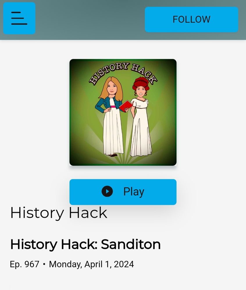 Screengrab of podcast episode on podcast provider website