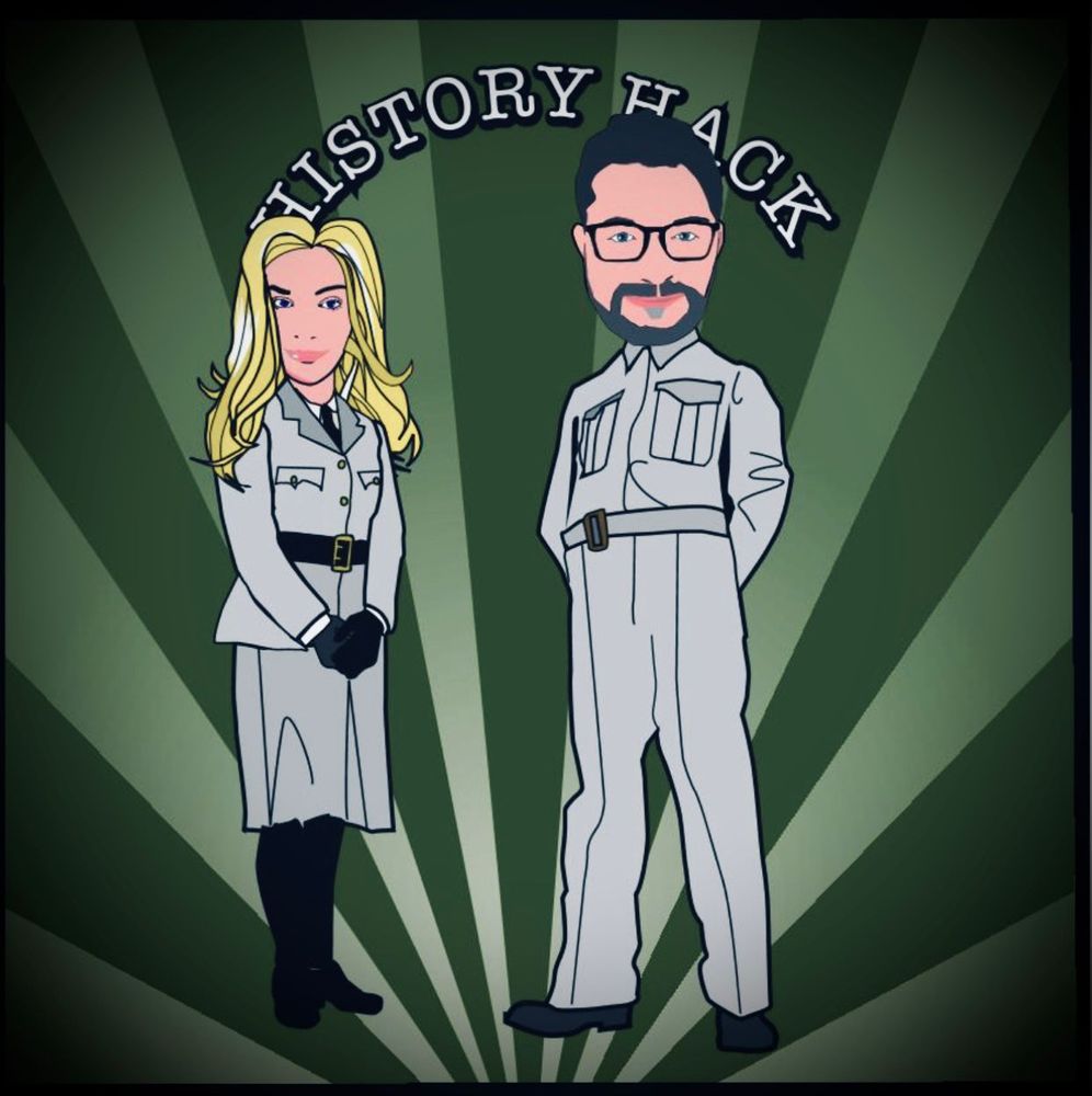 Cartoon of host and guest.