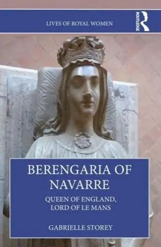 Book cover, featuring effigy of the subject Berengaria of Navarre
