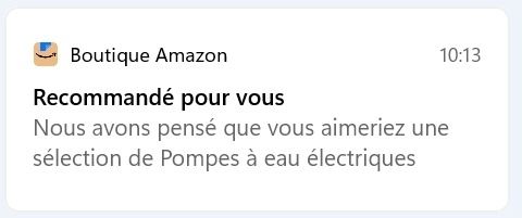 Pub Amazon :recommandé pour vous: Nous avons pensé que vous aimeriez une sélection de Pompes à eau électriques. 