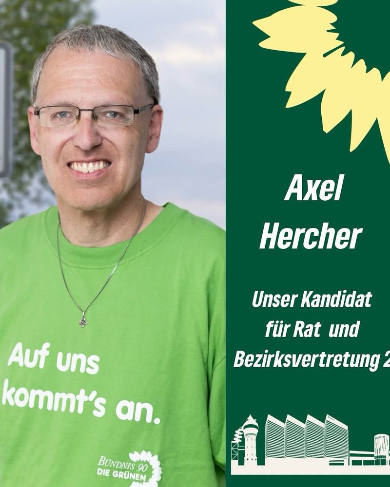 Axel Hercher
Unser Kandidat für Rat und Bezirksvertretung 2