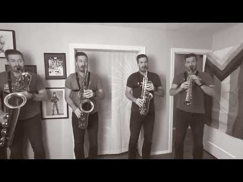 “Somewhere Over The Rainbow” for saxophone quartet