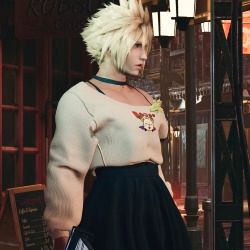 merle dressed as babygirl Cloud.