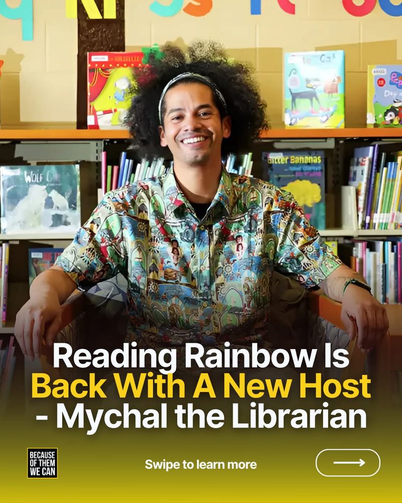 
Reading Rainbow Is Back With A New Host
- Mychal the Librarian
