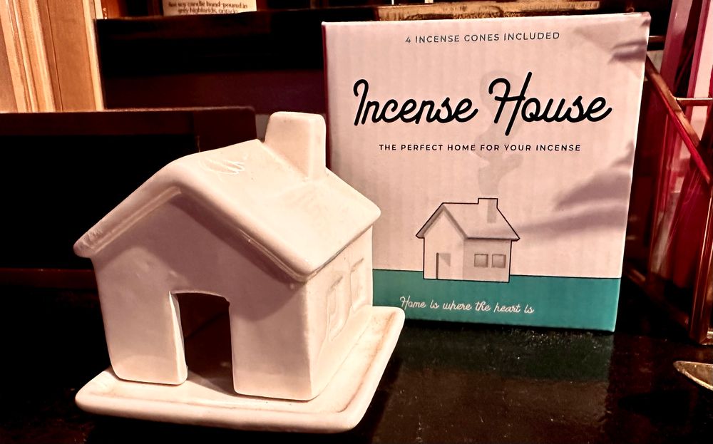 Product of a clay house named “incense house”
