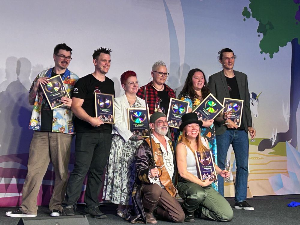 The Owl Problem Team after the show - thank you so much!