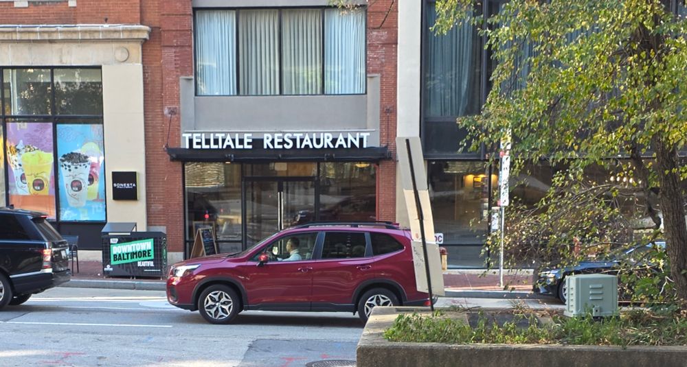 Telltale restaurant in downtown Baltimore. 