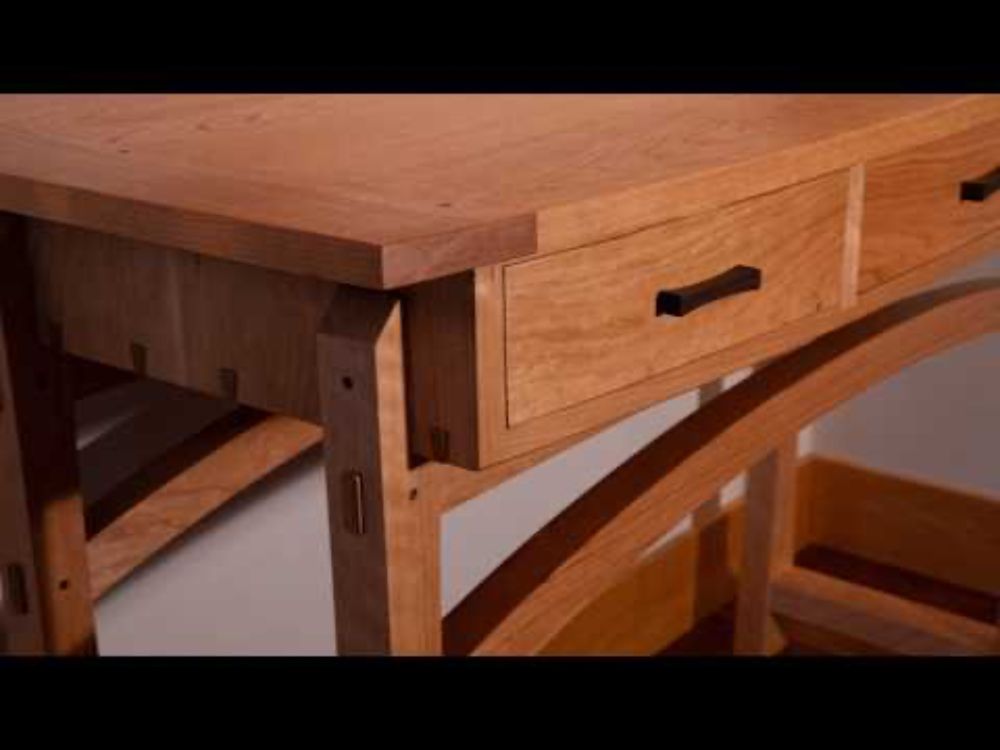 CURVES TO THE MAX: A Table with Modern Woodworking - Free Plans and CAD Files