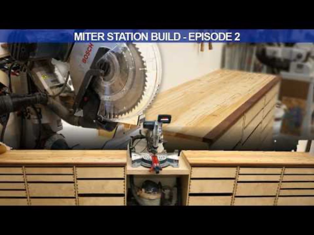 Part 2: The Best Miter Station and Shop Cabinet - CAD, Cutting, Assembling, Finishing -but not done