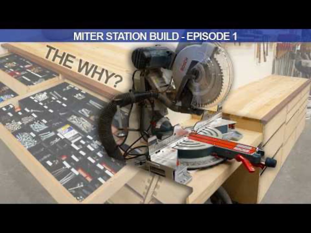 Part 1: The Best Miter Station and Shop Cabinet - Design Ideas, Layout, & Organization for Storage