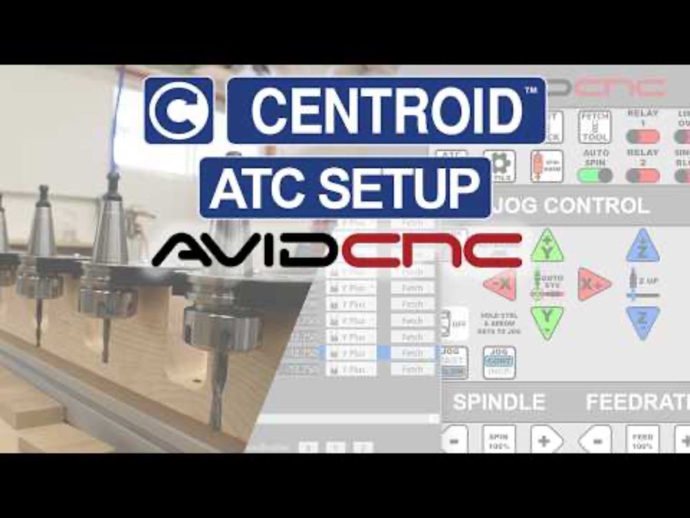 CNC Build Ep 13: Setting up an ATC with Centroid CNC 12 and Avid CNC (Automatic Tool Changer Setup)