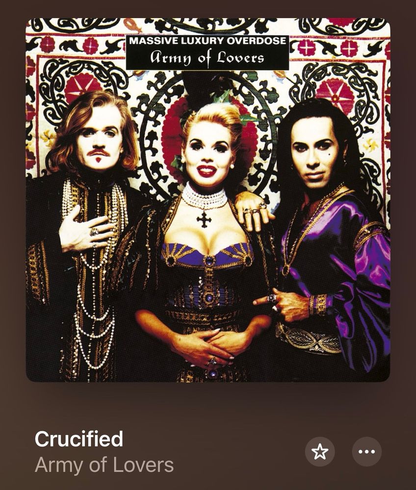 crucified by army of lovers 