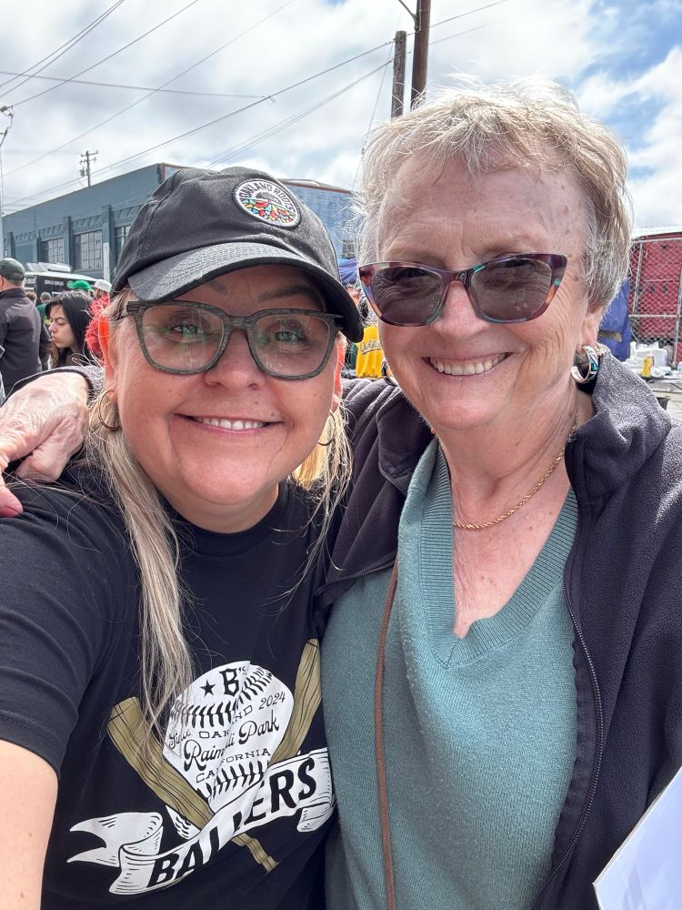 Connie my dear lovely friend & not seen is her friend Mack. Together they are Connie Mack! 