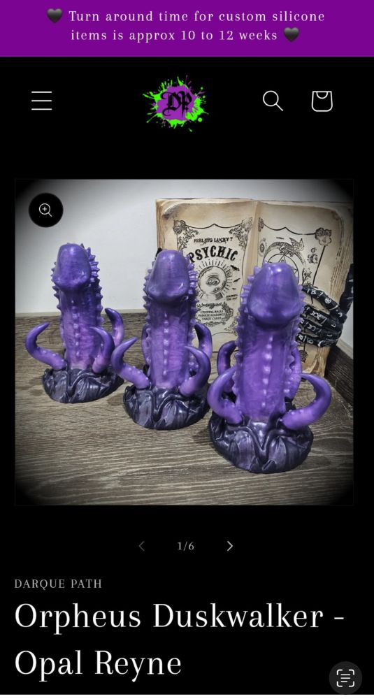 Purple alien penises