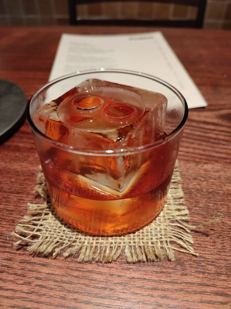 Some kind of negroni at Fonda.