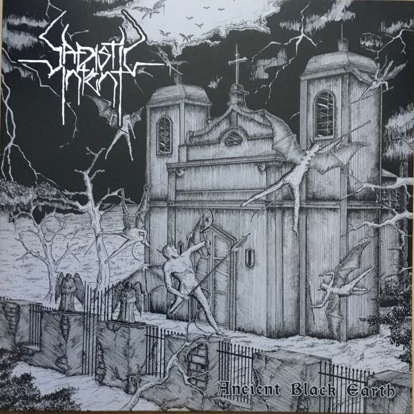 album cover of sadistic intent's 'ancient black earth'