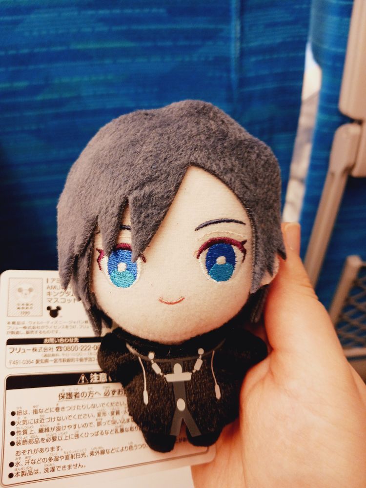 Xion kingdom hearts plushie!!!