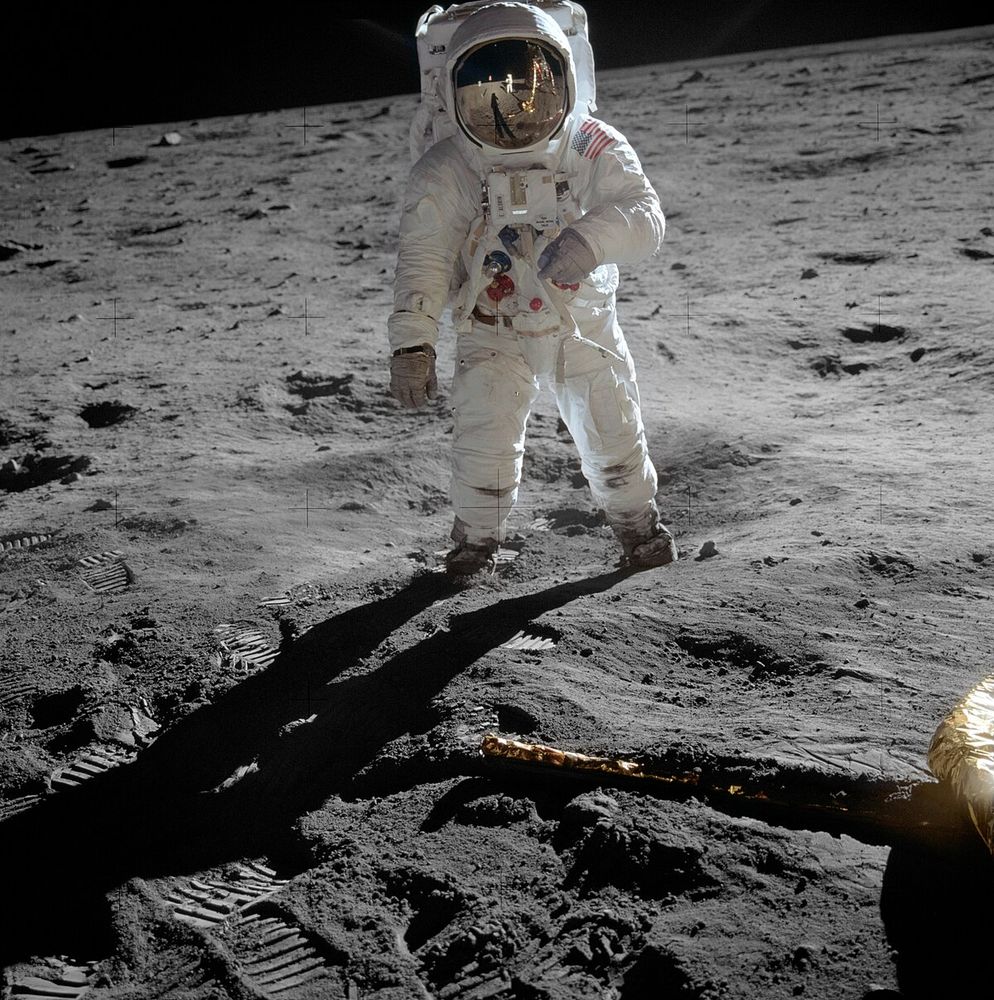 Armstrong on the moon