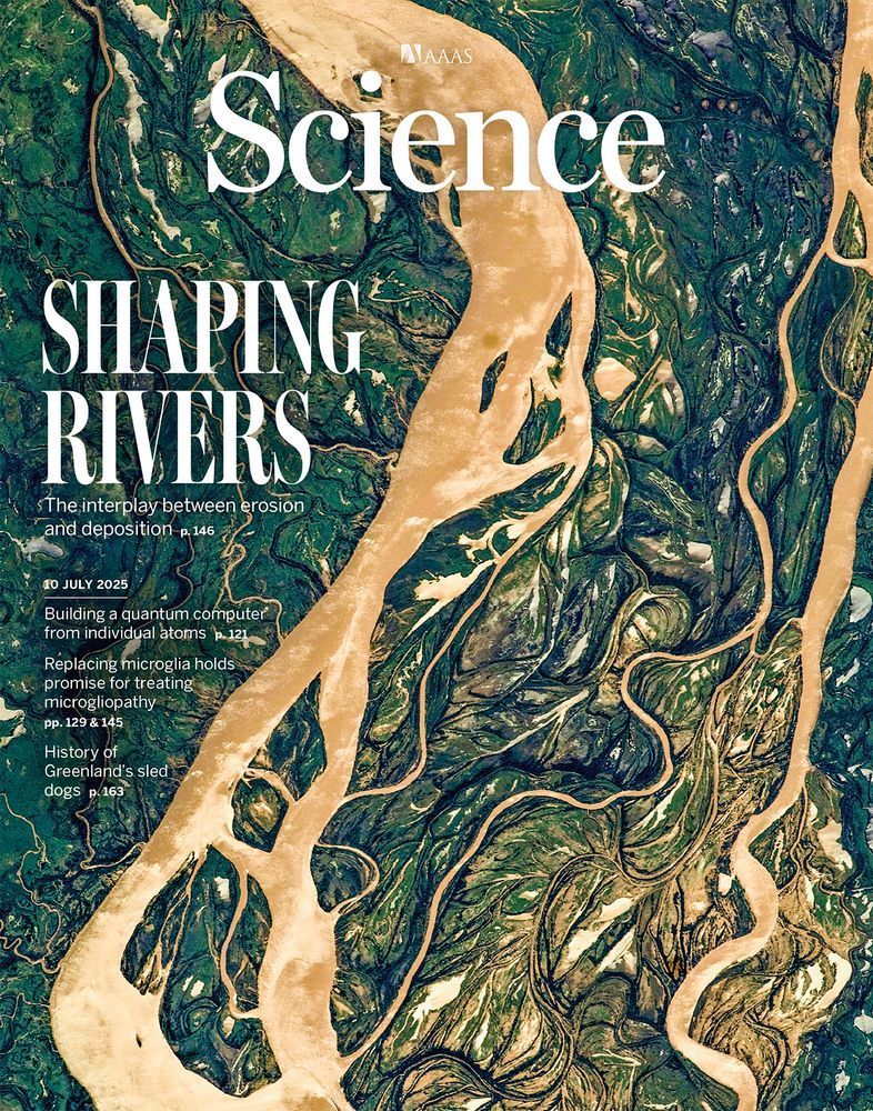 Rivers convey water, sediment, and nutrients from the mountains to the sea. They dynamically carve their paths, either confining flow into a single channel or splitting flow into multiple channels.