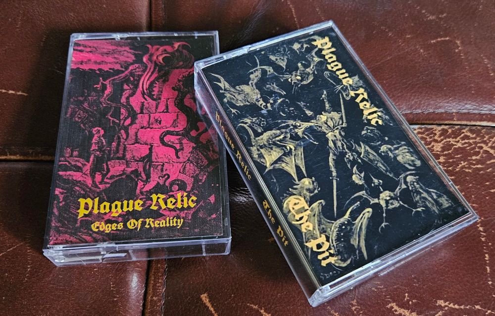 2 DIY Plague Relic cassettes