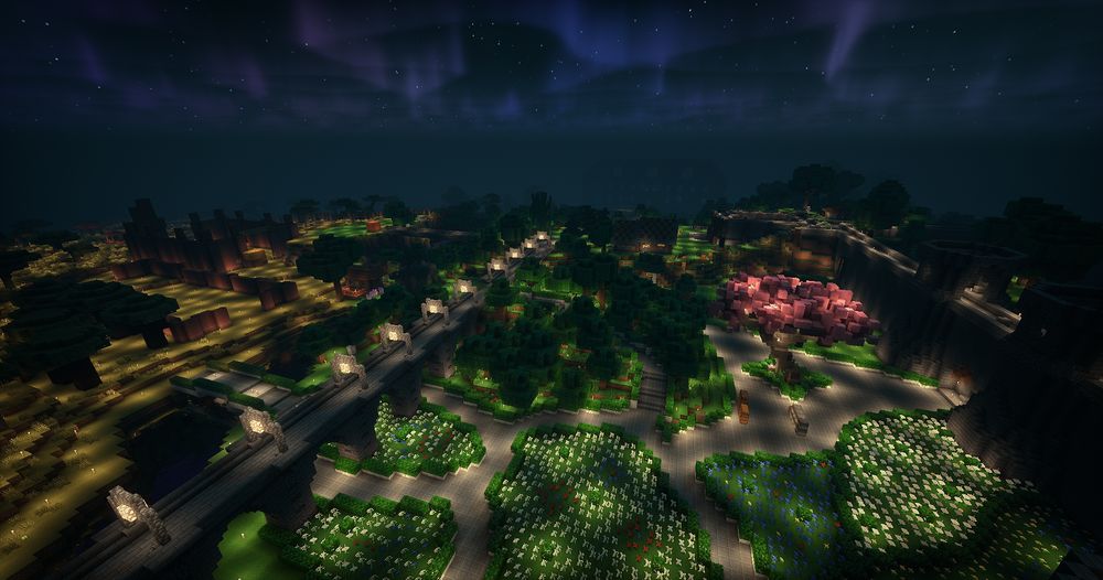 Une capture d'écran du Jeu minecraft, où l'on avait cette passion en commun