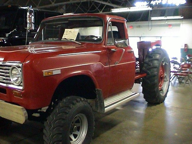 That beautiful red, those big tires.  That square body.
