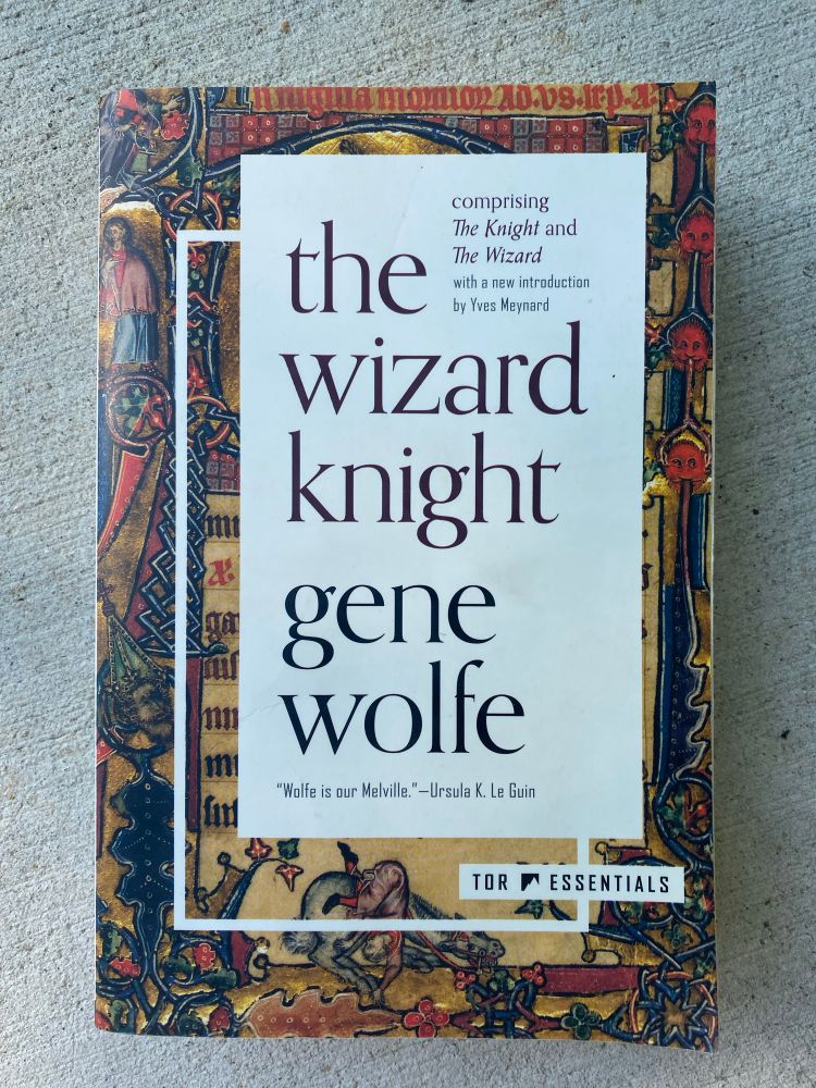Paperback of The Wizard Knight by Gene Wolfe