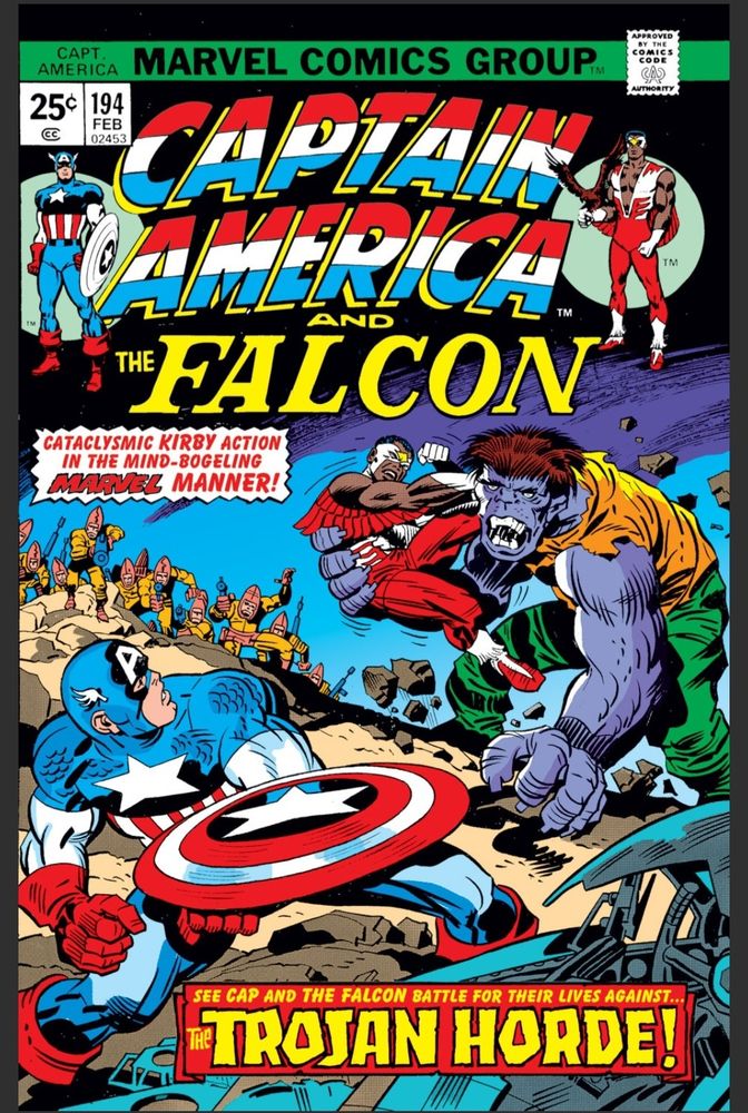 Captain America and the Falcon 194 (6235) 