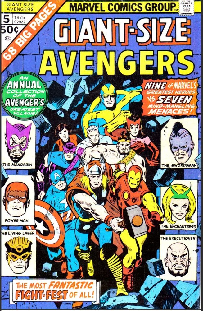 Giant-Size Avengers 5 (7089) 