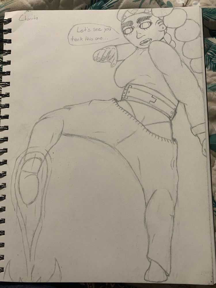 My OC: Chanita the Vampire Mercenary 