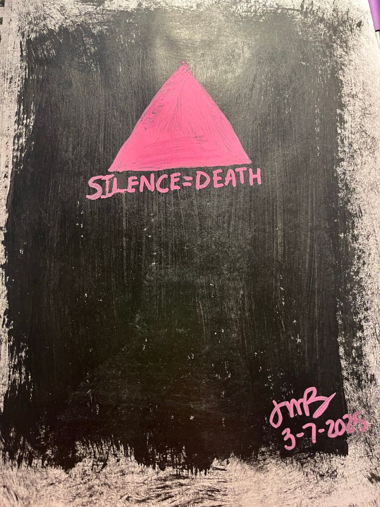 Silence equality Death for a symbol for AIDS. 
