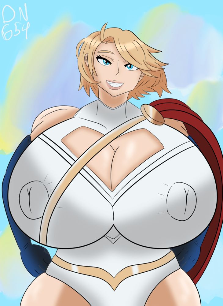 Powergirl from DC Comics
