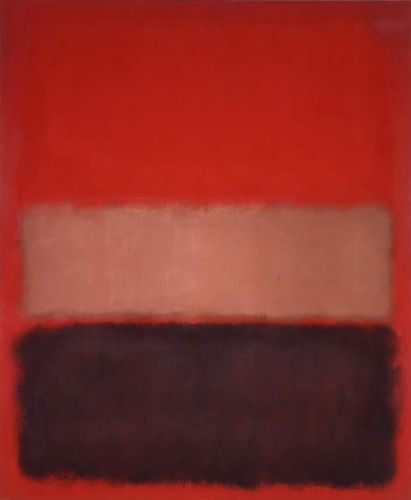 No. 46 (Black, Ochre, Red Over Red)