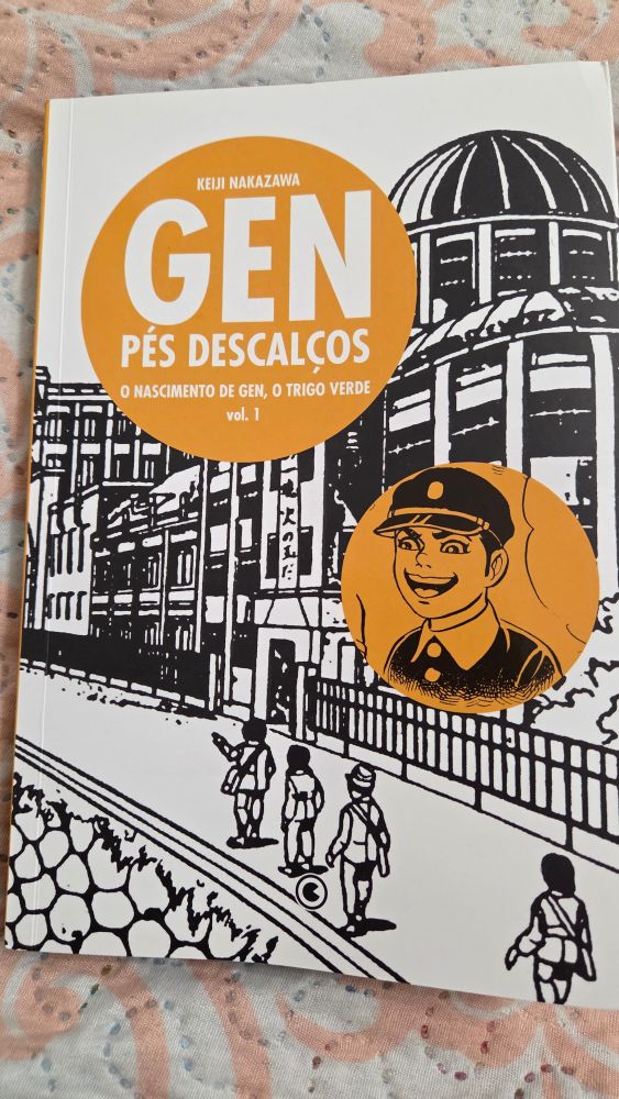 Foto do volume 1 de Gen Pés Descalços do Keiji Nakasawa