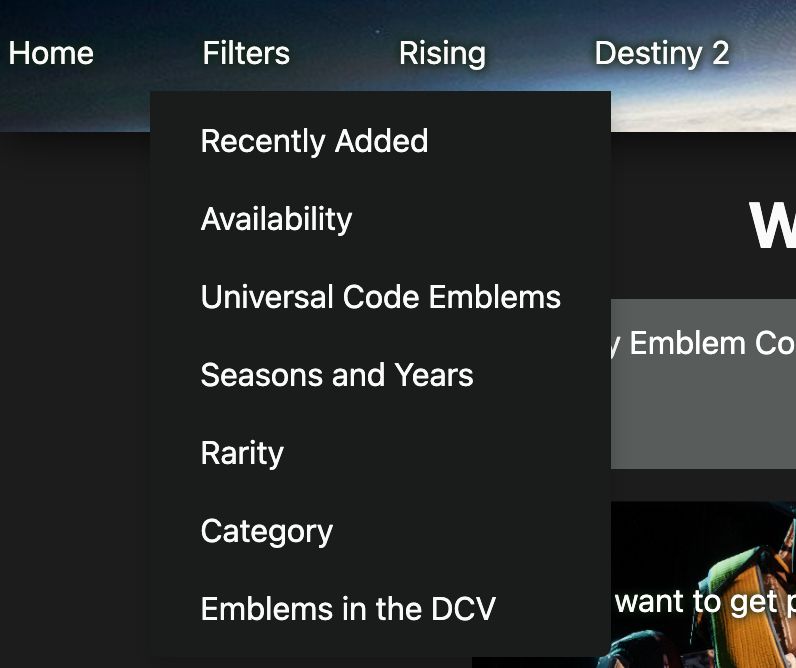 Destiny Emblem Collector (@emblemcollector.bsky.social