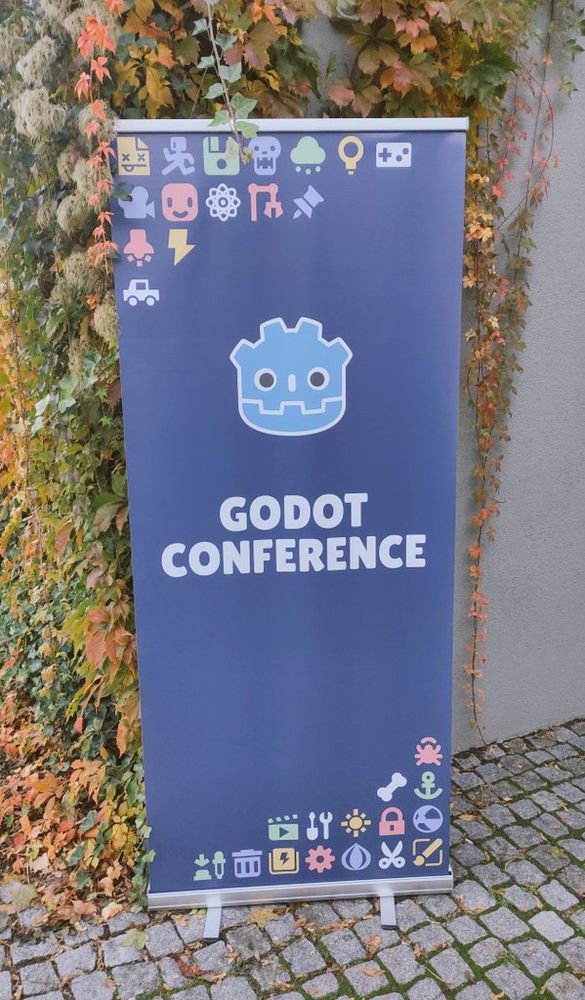 Cartel de la Godot Conference