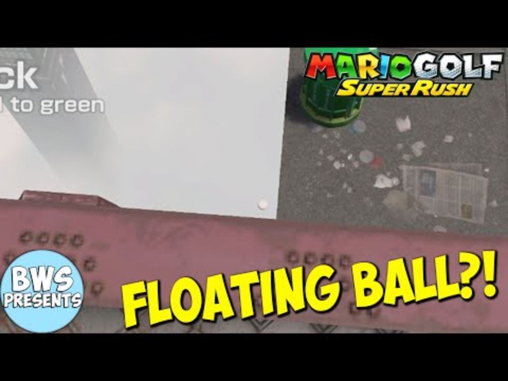 LUIGI IS FLOATING! | Mario Golf Super Rush: New Donk City