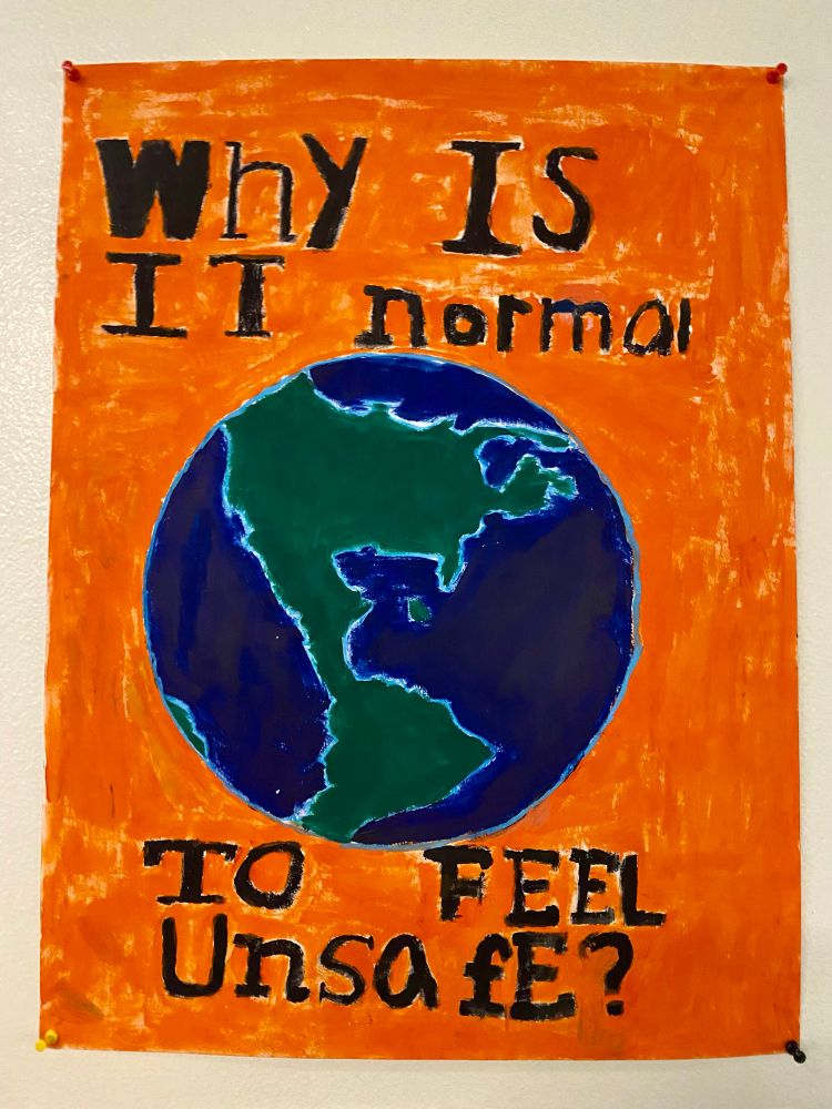 “Why is it normal” image of the Western Hemisphere “to feel unsafe?”