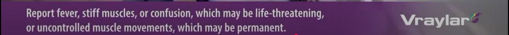 Reporte febre, músculos rijos ou confusão, QUE PODEM AMEAÇAR A VIDA, ou espasmos incontroláveis, QUE PODEM SER PERMANTENTES