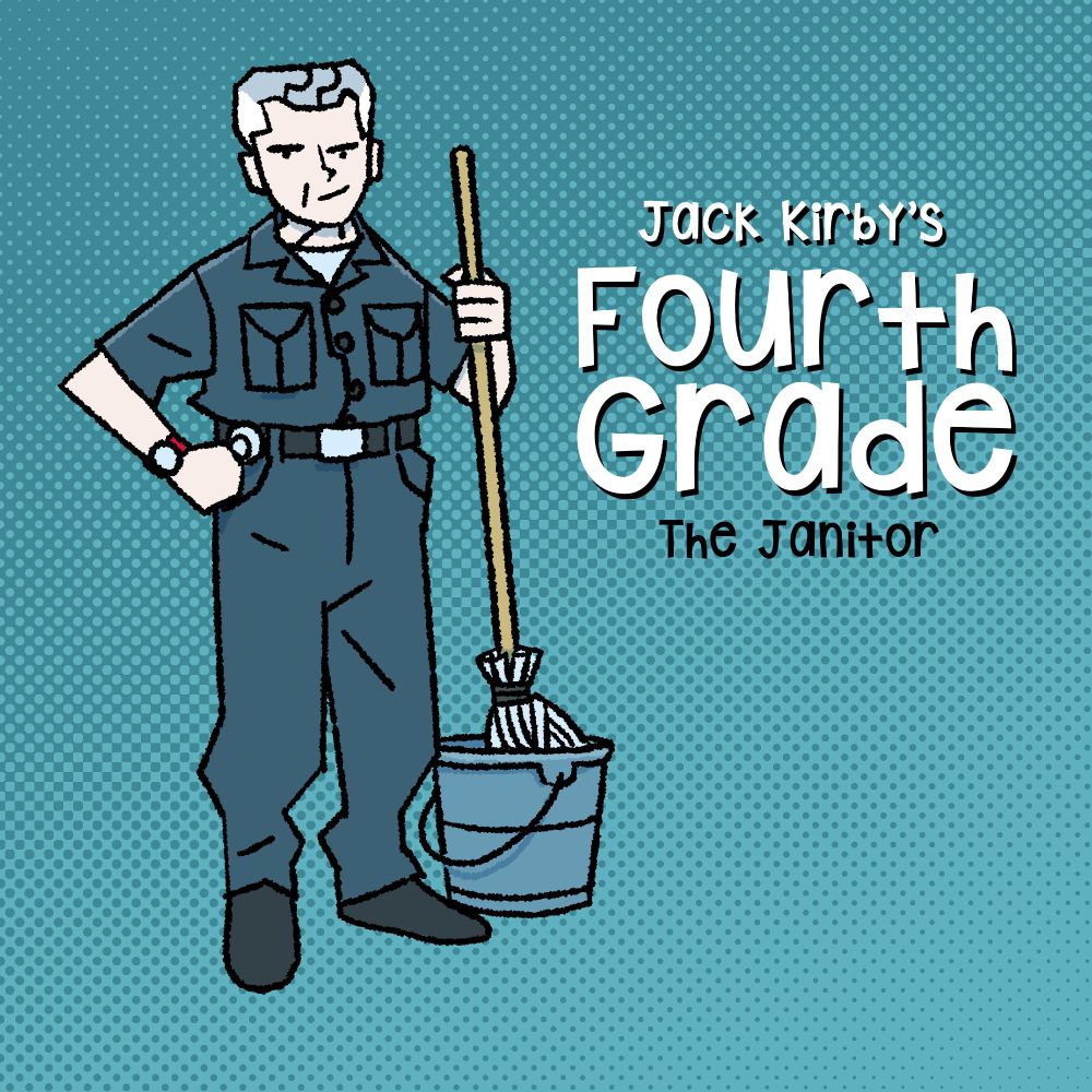 Jack Kirby as a kids character