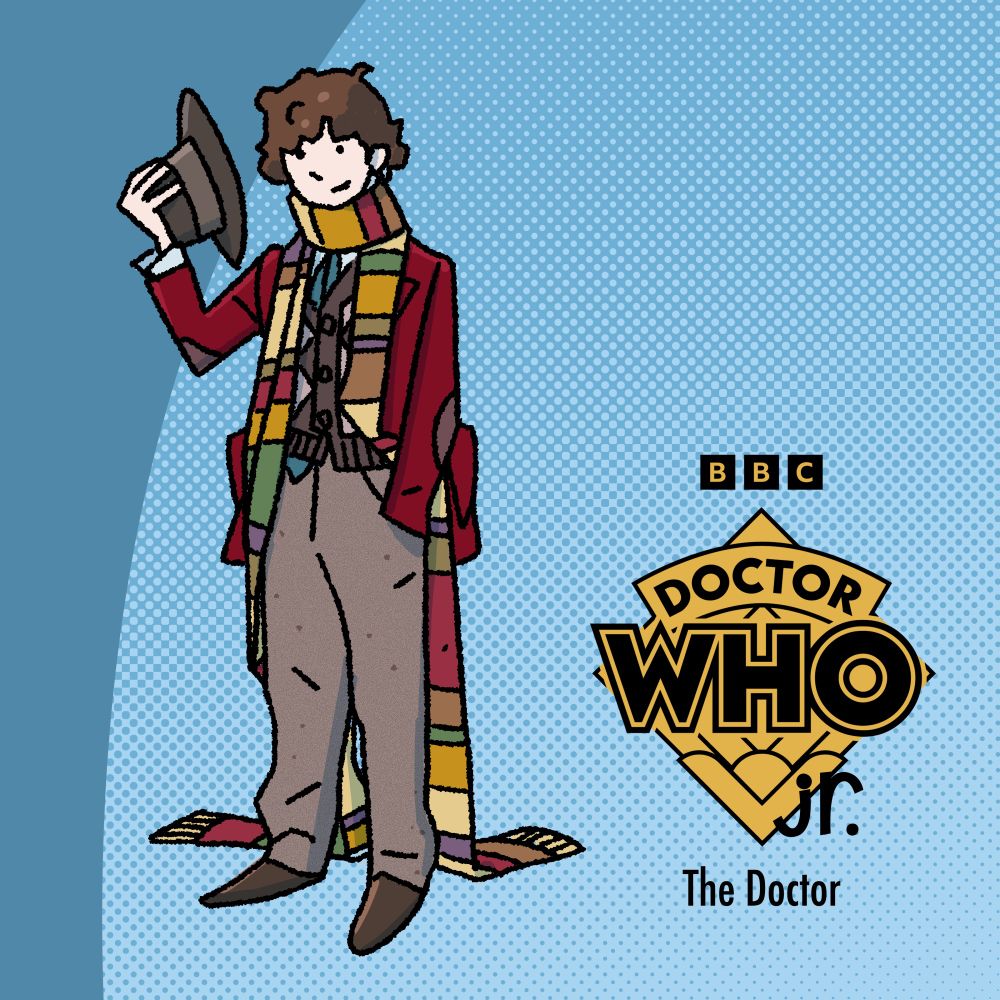 THe 4th Doctor as a kids comic character